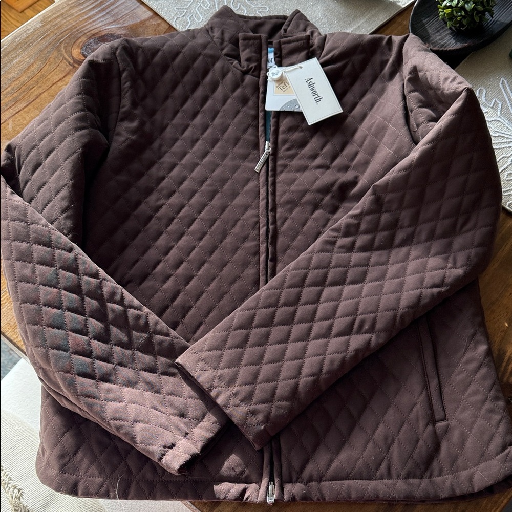 Ashworth Brown and Blue Jacket